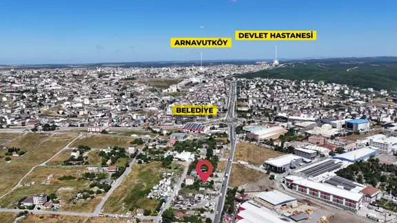 Arnavutköy Haraççı'da Ticari+konut 819 M2 Satılık Arsa 2