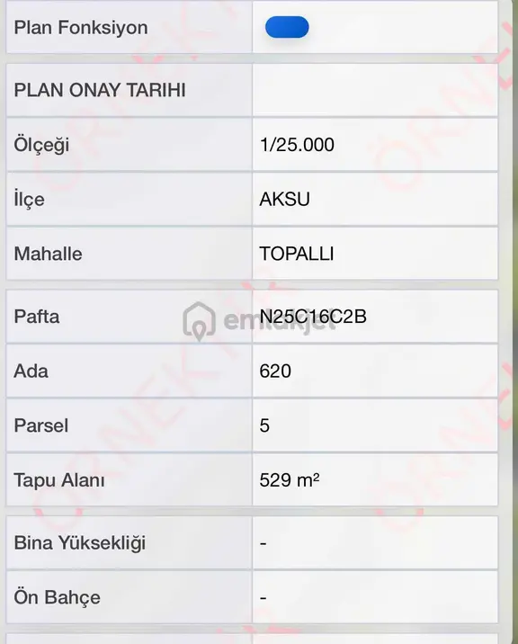 Topallıda Fırsat/müstakil 529 M2 Arsa 2