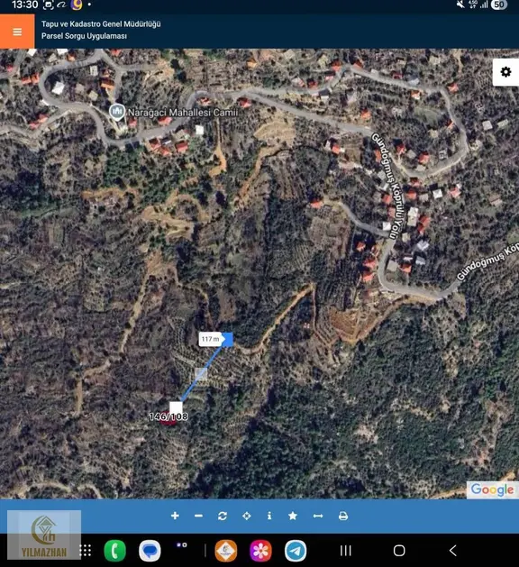 Gündogmusta 356m2 Tarla 2