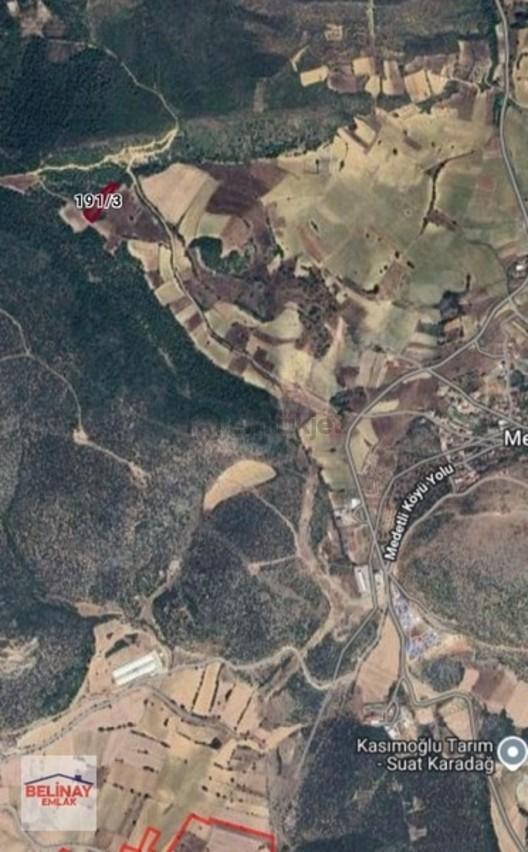 Belinay Emlaktan Medetli Köyünde Yatırıma Uygun Satılık Arazi 1