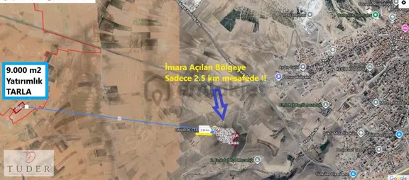 Emirdağda 9000 M² Yatırımlık Tarla İmara Yakın Merkeze Yakın 2