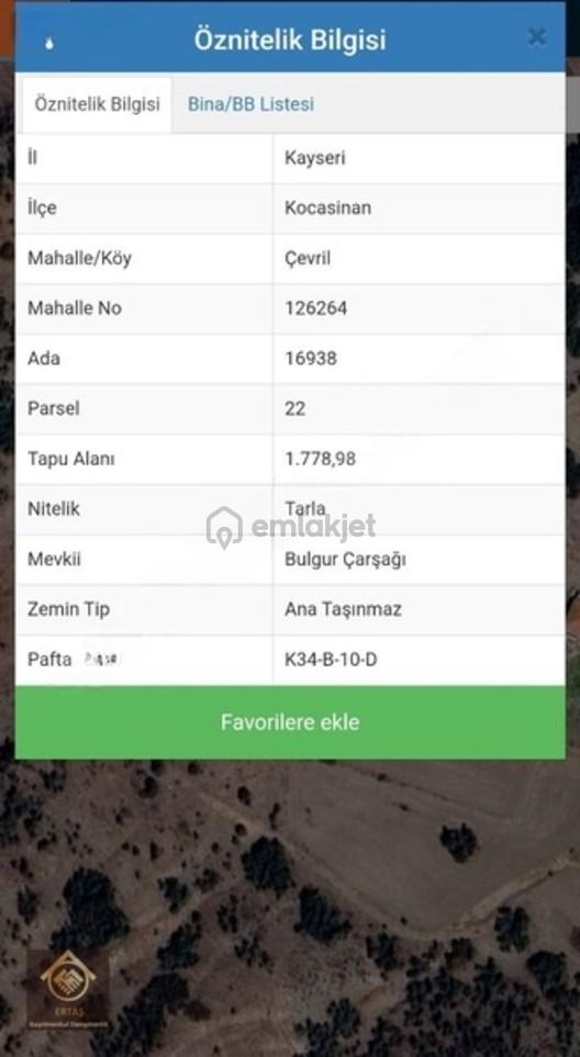 Kayseri Kocasinan Cevril De Ceviz Agacli Satilik 2