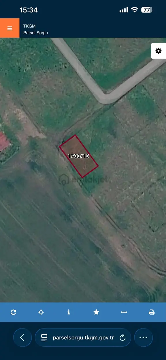Ergünler'den Kapaklı'da 245 M2 Tek Tapu Satılık Arsa 2