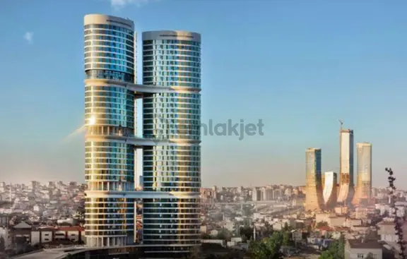 Reha Medin Dumankaya İkon'da Full Eşyalı Yüksek Kat 2+1 78m2 1