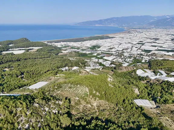 Kumluca Mavikent Yenice'de Full Deniz Manzaralı Satılık Tarla 2