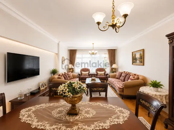 Çankaya Harbiye Mah. Asansörlü Ara Kat 4+1 Kilerli Satılık Daire 1