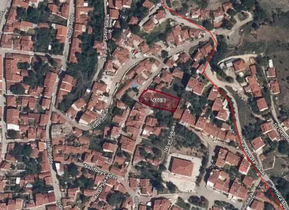 Bilecik Bozüyük İmarlı 140+400 M² İki Tapu Tek Fiyat Köşe Parsel 1