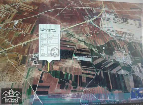 Körkünde Satılık Bağ Evlik Arsa 1