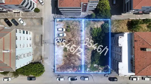 Balıkesir Bahçelievler'de 644 M² 5 Kat İmarlı Köşe Projelik Arsa 1