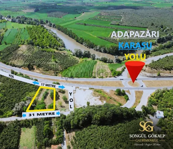 Ana Yola Cephe | 849 M² Ticari + Konut İmarlı Arsa | Limandere / Karasu 1