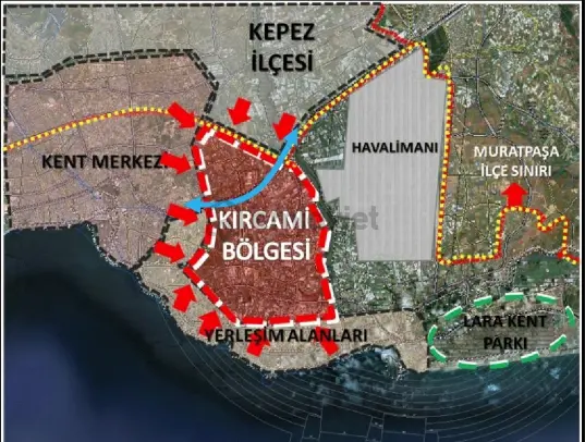 Kırcami Yeşilovada 30 Luk Yola Cephe Köşe Parsel Satılık Arsa Hs 2