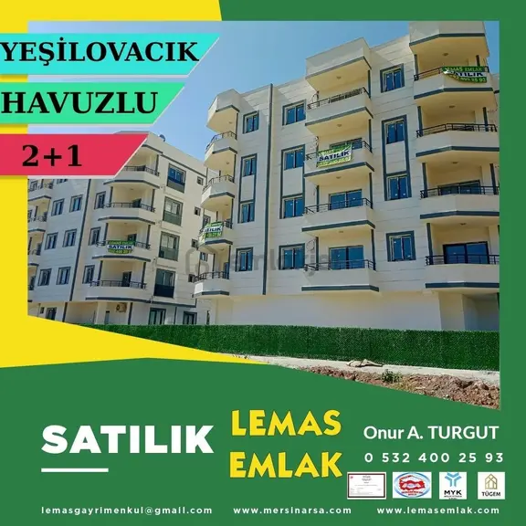 Lemas Emlak : Yeşilovacık 2+1 Satılık Cazip Daire 1