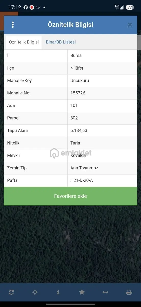 Yatırımlık Fırsat Arazi 1