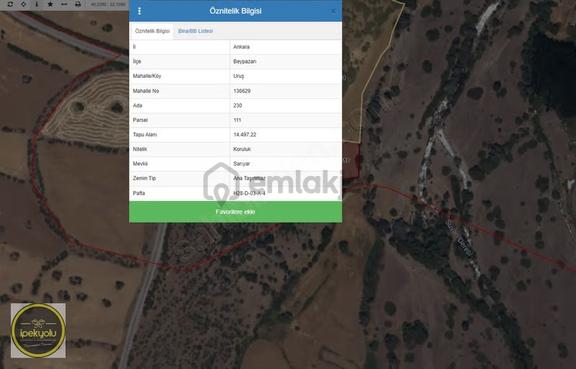 İpekyolu Gayrimenkul Uruş 12.237 M2 Satılık Tarla 2