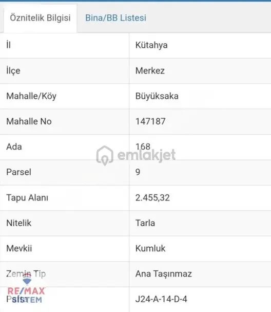 *kütahya Merkez Büyüksaka'da Yatırımlık Verimli Arazi* 1