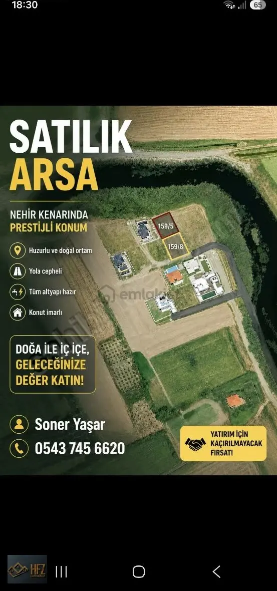 Kaçırılmayacak Fırsat! Müstakil Villa Yapımına Uygun Arsa 2
