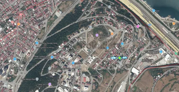 Canik Toptepe' De Toplu Ulaşıma Yakın Satılık 160 M2 Arsa 1