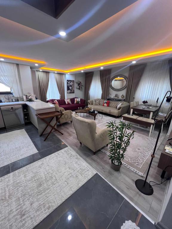 Tramvay Dibi 2+1 Ultra Lüks Bahçe Alanlı Loft Daire 1