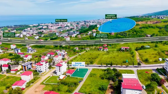 Bulvara Cephe ; Köşe Parsel ; Kapanmaz Deniz Manzaralı Fırsat 2