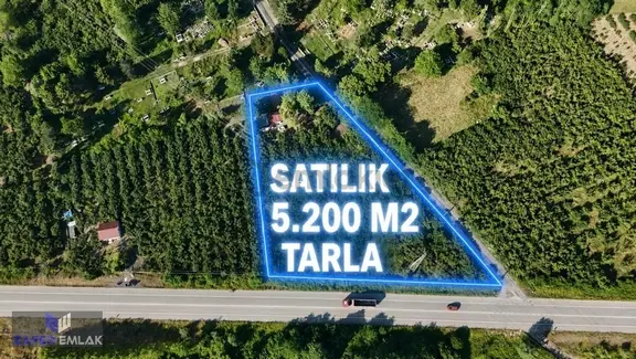 Zafer Emlak'tan Satılık 5.200 M2 Tarla 1