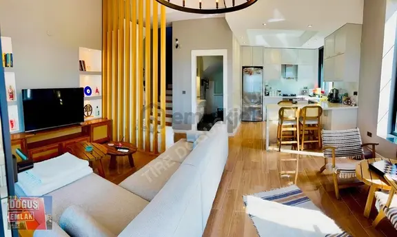 Tire Doğuş Emlak Tan Kaplan'da Manzaralı Lüks Eşyalı Villa 2