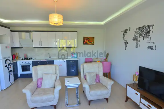 Mykonut'tan Karagözler'de Deniz Manzaralı Jakuzili Satılık Daire 2