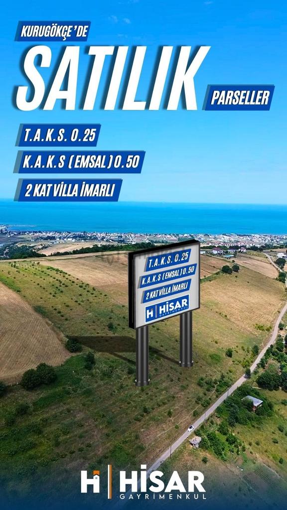 Hisar'dan Kurugökçe'de Villa İmarlı 876 M2 Deniz Manzaralı Arsa 2