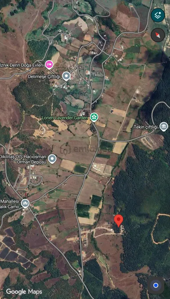 Turyap'tan İznik'te Doğa İçerisinde 513 M2 Satılık Arsa 1