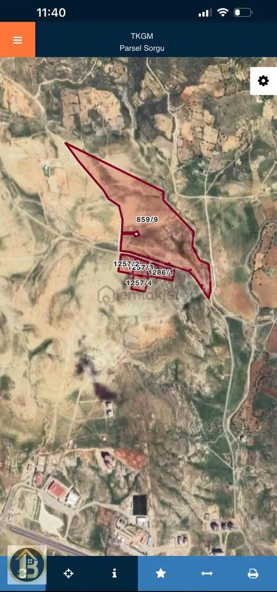 İzzet Paşa Karakolu Mevkisi Satılık Arsa İsbay Emlk'ta 2