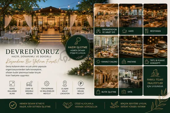 Bergama Ertuğrul Mahallesi'nde Devren Kiralık Hazır Kurulu Düzen 1