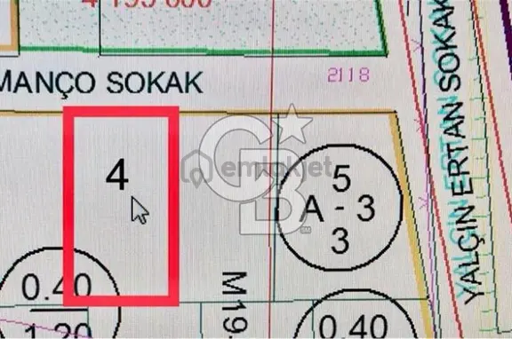 Aydın Germencik Ortaklarda 3 Kat İmarlı 327 M2 Arsa 1