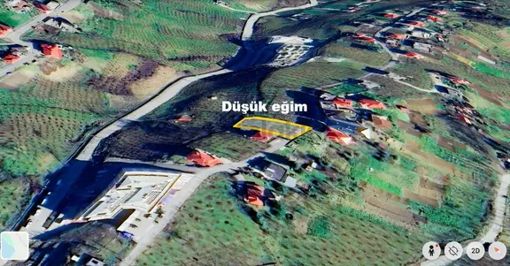 Gürbulak'ta Yol Üzerinde Villa Yapımına Uygun Yatırımlık Arazi 2