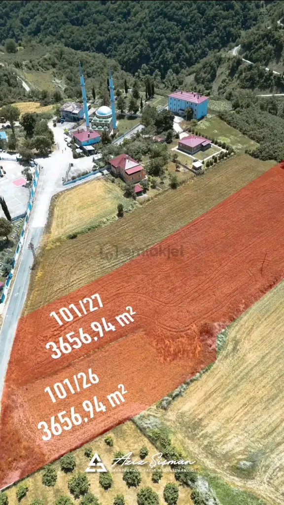 Köy Yerleşik Alanda Ev Yapımına Uygun Ayrı Ayrı Satılık Tarlalar 2