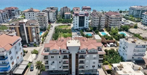 Alanya Kestel'de 1+1 Ayrı Mutfak Kiralık Daire 1
