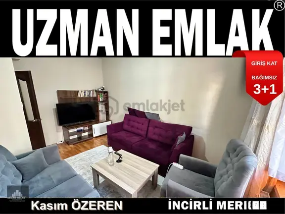 Uzman Emlak Ofisinden Atapark Mh.de Cadde Üzeri Giriş Kat Bağımsız 3+1 Daire 1