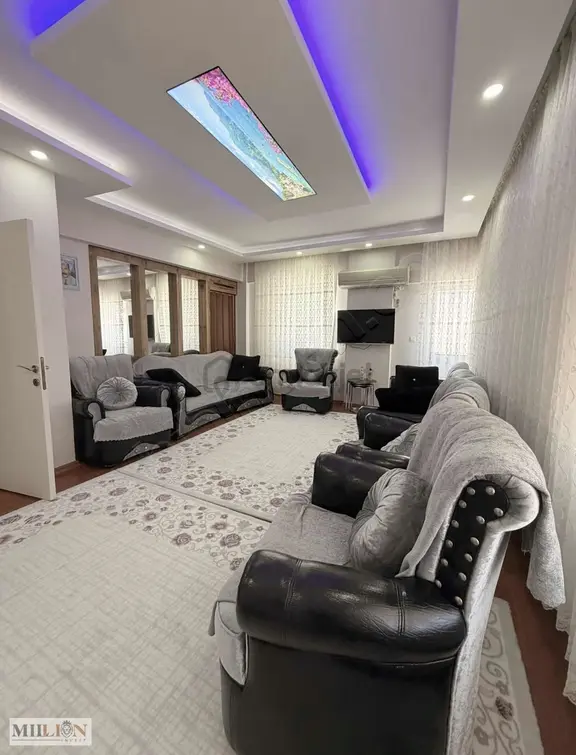 Güvenlikte 220 M² 4,5+1 Dubleks | Şömineli Kapalı Teras 1