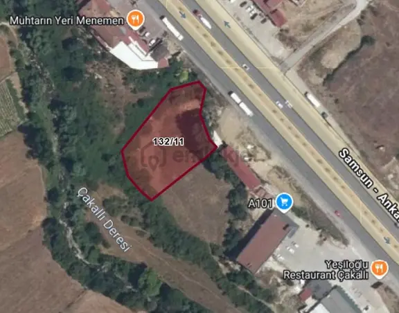 Kavak Çakallı Satılık Tarla 2