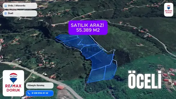 Öceli'de Merkezi Konumda 55.389 M² 7 Parsel Toplu Satılık Arazi 2