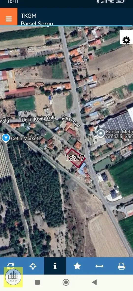 Denizli Acıpayam Ucarı Satılık Arsa 2