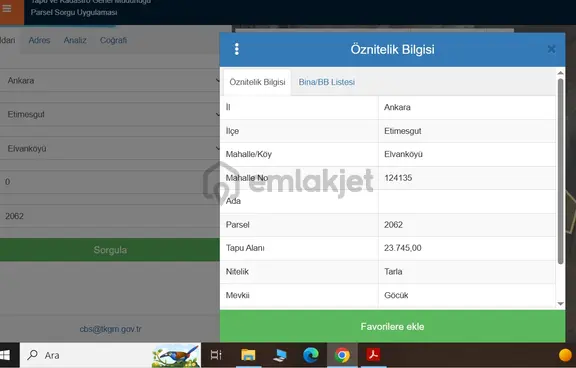 İmara Sınır Oyak Ve Birçok Proje Yanı Yatırımlık Mükemmel Arazi 2