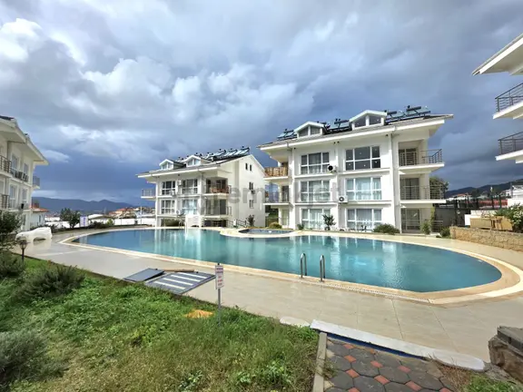 Fethiye Karaçulhada Kiralık 3+1 110m2 Eşyalı Havuzlu Daire 1