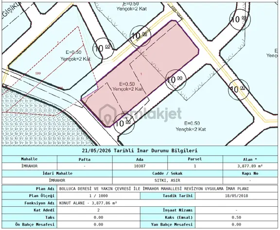 Satılık Arnavutköy İmarahor | Yatırımlık Konut İmarlı Arsa 76 M² 2