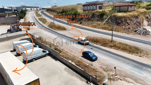 Hamzabey Osb'de Tabela Değeri Olan Bölgede Kiralık Fabrika 2