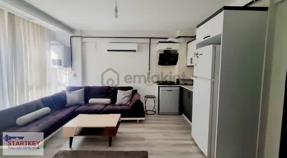 Buca Hürriyet Mah. Eşyalı Doğalgazlı Klimalı 1+1 Kiralık Daire 1