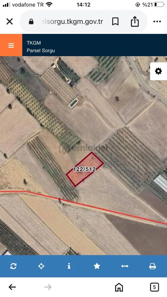 Satılık 2.500 M2 Tarla 2