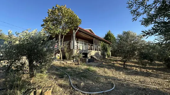 Gömeç'te Çiftlik Evi 2800 M2 Asfalt Yola Cephe 2