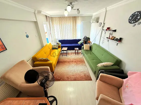 🛑🛑aktif'ten Akçay'da Satılık Eşyalı Denize 350mt Ön Cephe Geniş 2+1 Daire 2