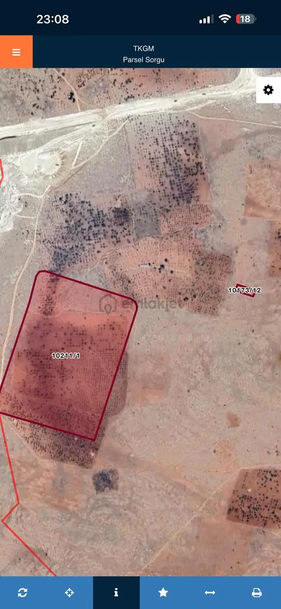 Barondan Büsem Hal Proje Yanında Tek Tapu 1004 M2 Arsa 1
