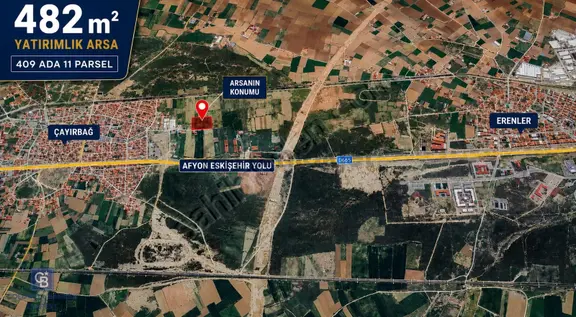 482,43 M² Müstakil Tapulu Villa İmarlı Arsa 1