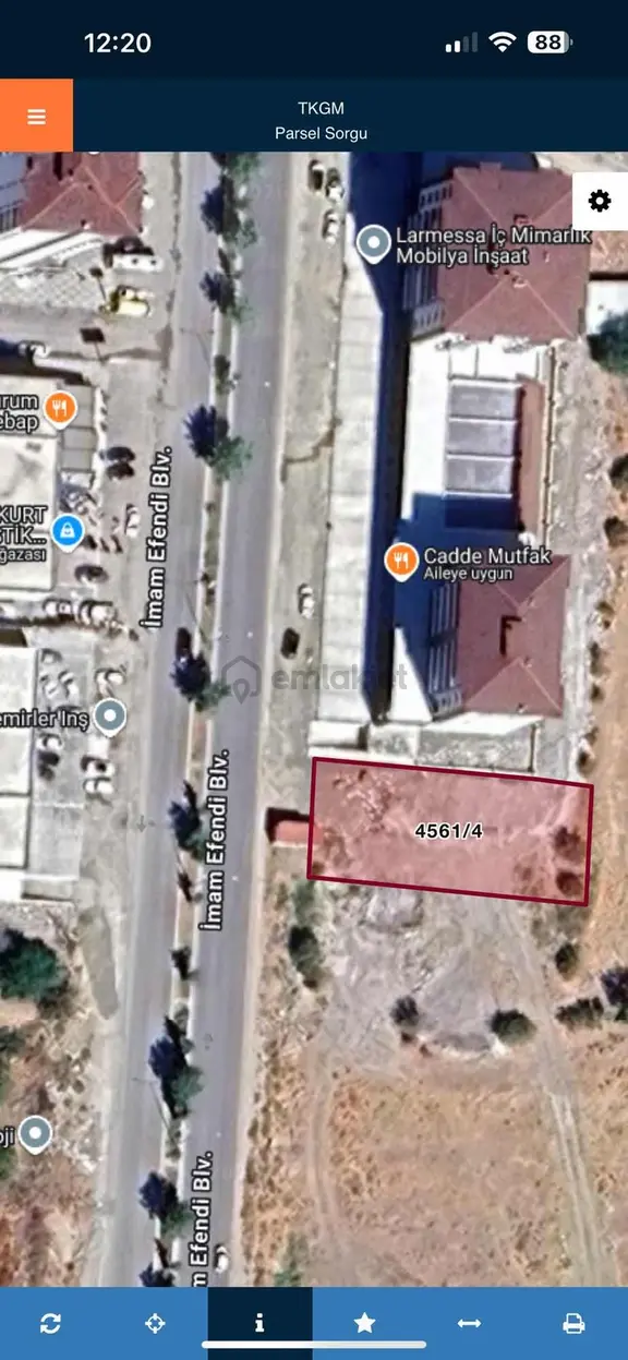 [frt]imam Efendi Bulvarında Satılık Ticari+konut Arsası 2